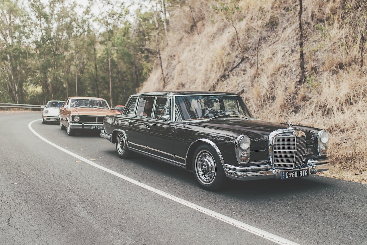 Distinguished Gentleman's Drive event in Brisbane